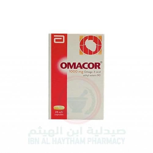 Omacor 1000Mg Soft Capsules 28'S