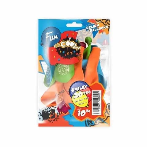 Fun Helium Balloon Smiley 10 20 Pieces