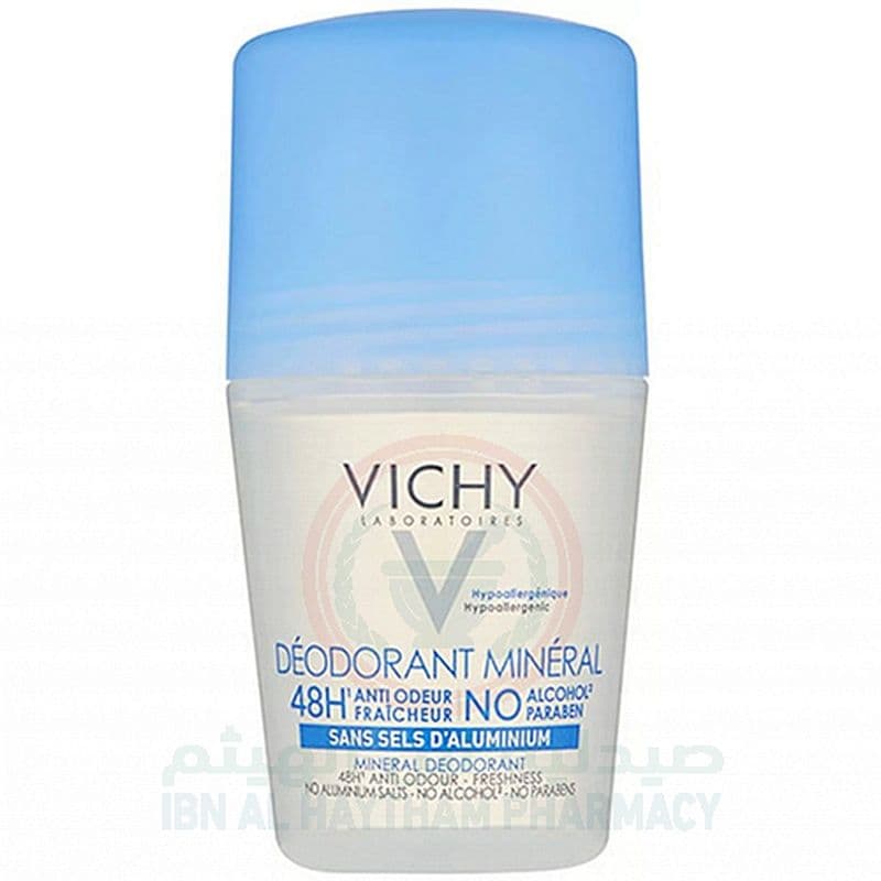 Vichy Deodorant Minerals Roll-On 50Ml