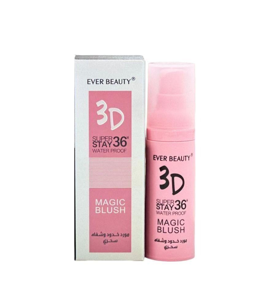 Ever Beauty 3D Super Stay 36H Waterproof Magic Blush 40Ml