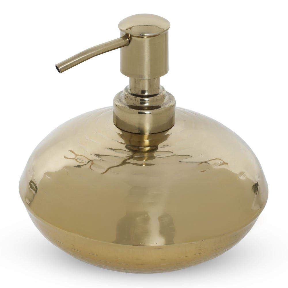 Ava Soap Dispenser, Gold - 13X13.25 Cm