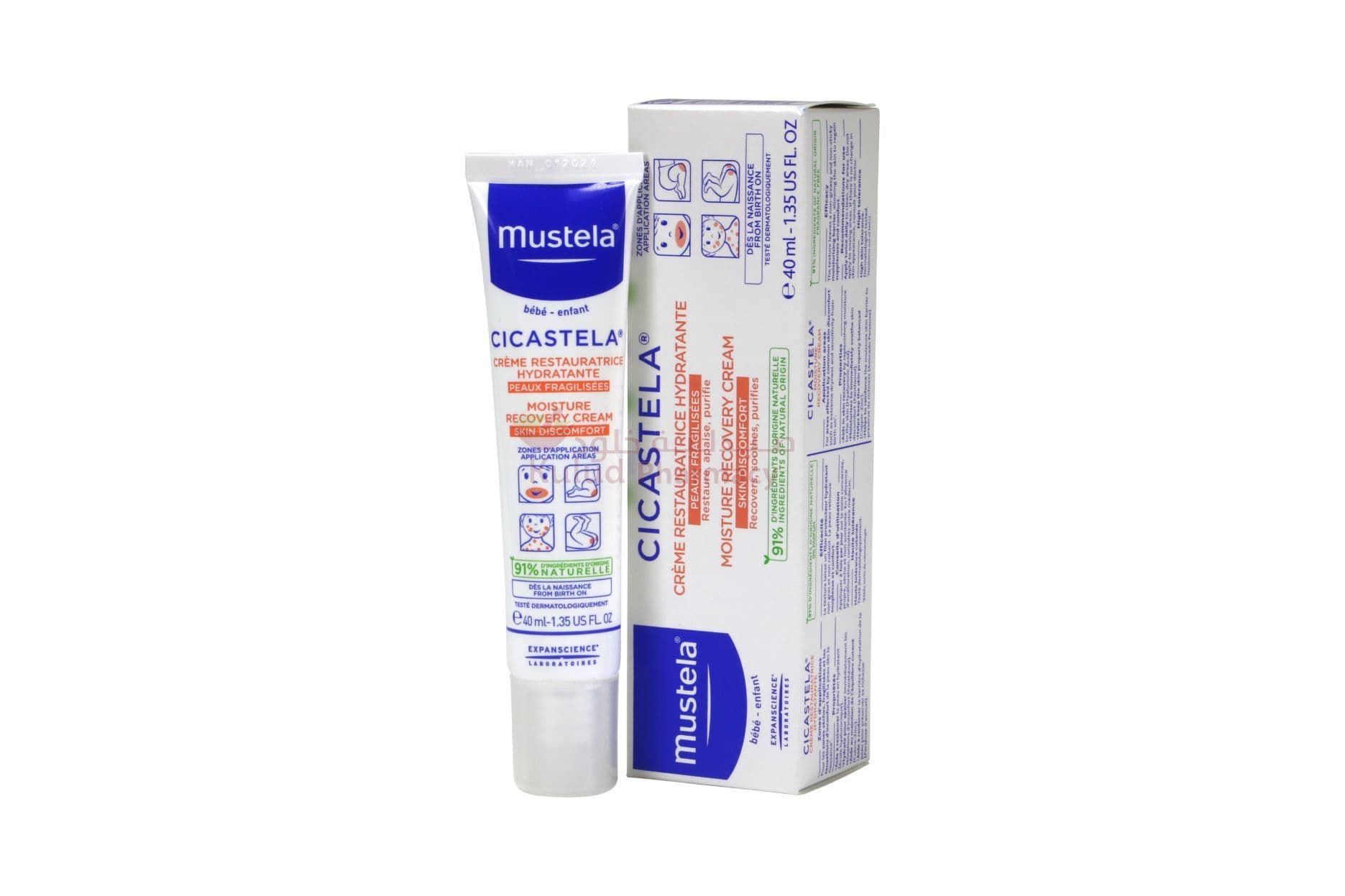 Mustela Cicastela Moisture Recovery Cream  40 ML