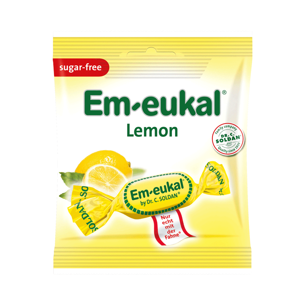 Em-Eukal Lemon Lozenges 50G