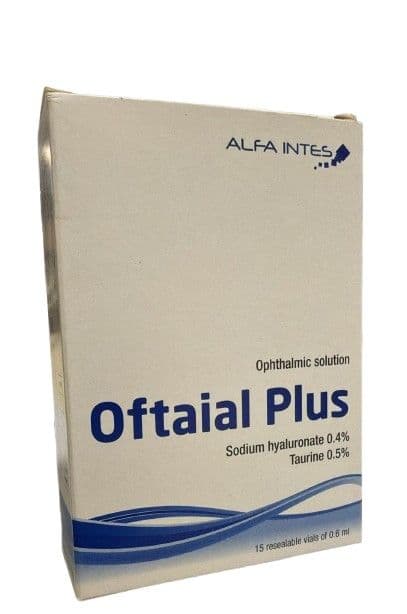 Alfa Intes Oftaial Plus Opthalmic Solution 15X0.6ml Vial