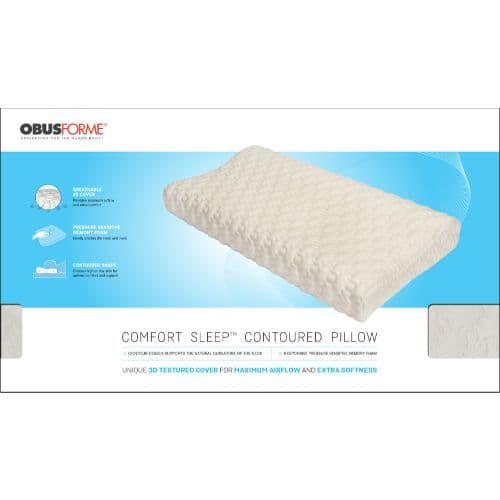 Obusforme Comfort Sleep Contoured Pillow  1 PC