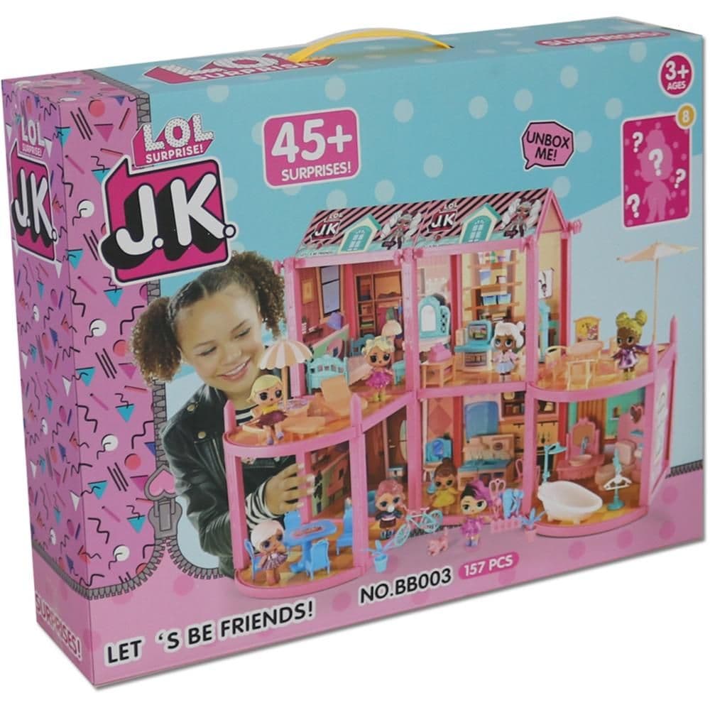 Diy Dollhouse Playset (Bb006)