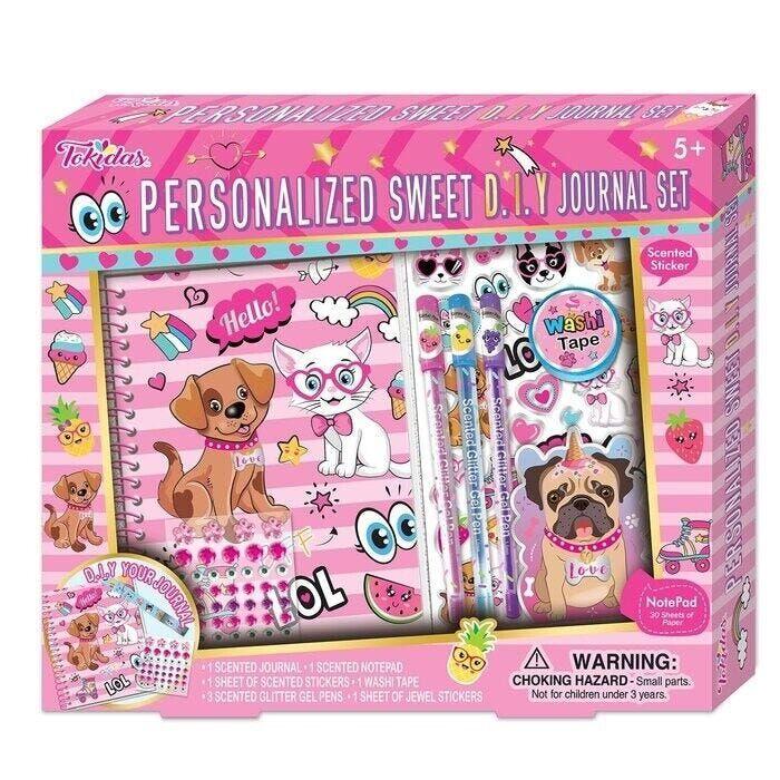 Personalized Sweet D.I.Y Journal Set-Haj106Toy00042