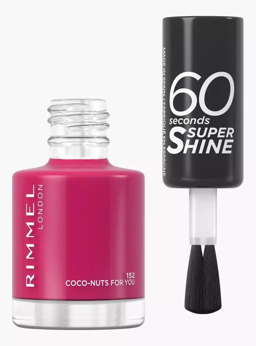 Rimmel London 60 Sec Super Shine Nail Polish 152 Coco Nuts For You 8 Ml