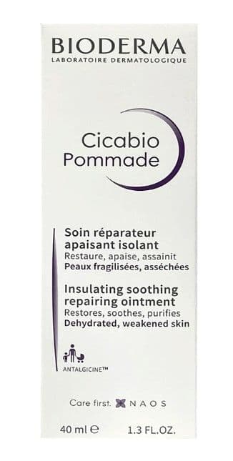 Bioderma Cicabio Pommade Insulating Soothing Reparing Ointment 40ml