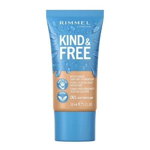 Rimmel London Kind & Free Moisturising Skin Tint Foundation 001 Fair Porcelain 30 Ml