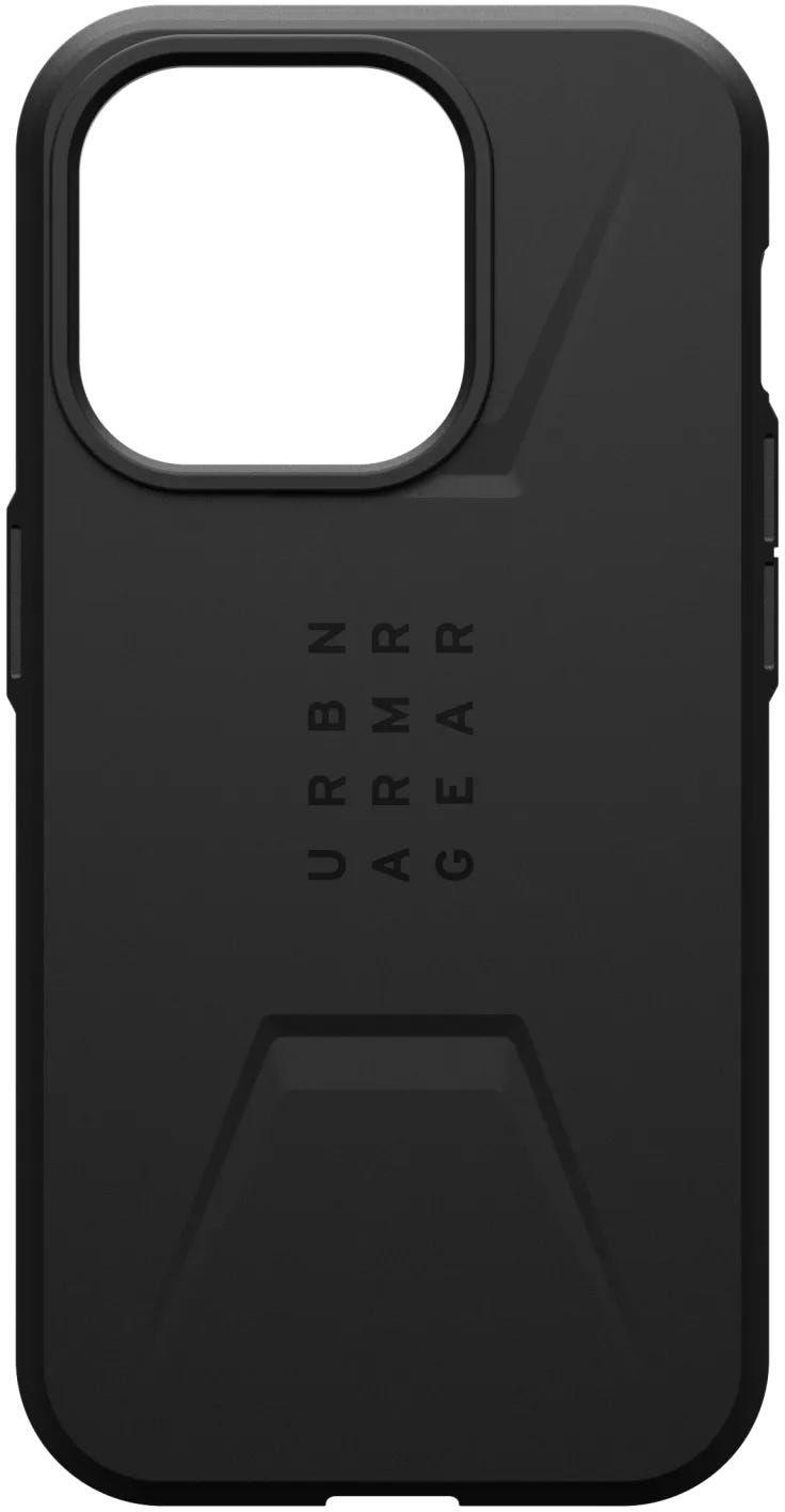 Uag Civilian Magsafe For Iphone 15 Pro - Black. Drop Protection, Understated Design And Built In M