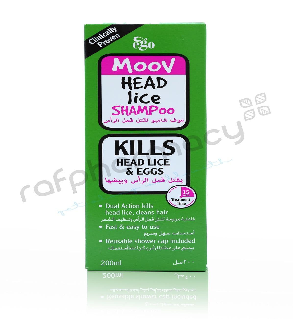 Ego Moov Head Lice Shampoo 200Ml#570538