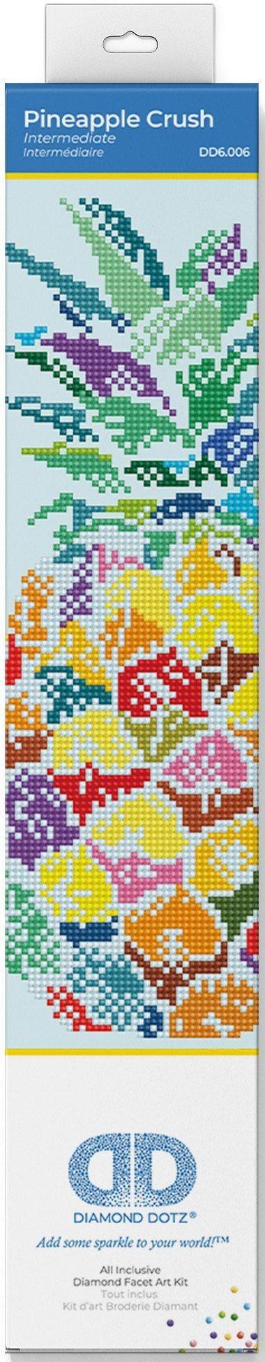 Dotting Diamond Pineapple Crush 39.00 X 28.00 Cm