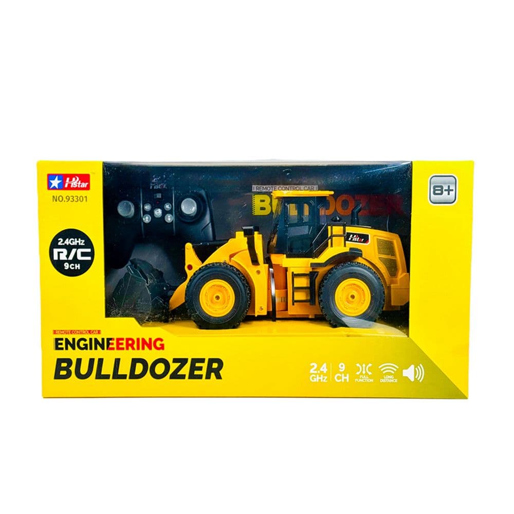 Engineering Bulldozer Remote Control No.93301 No.17486