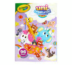 Crayola 96 Pages Coloring Books - Unicreatures