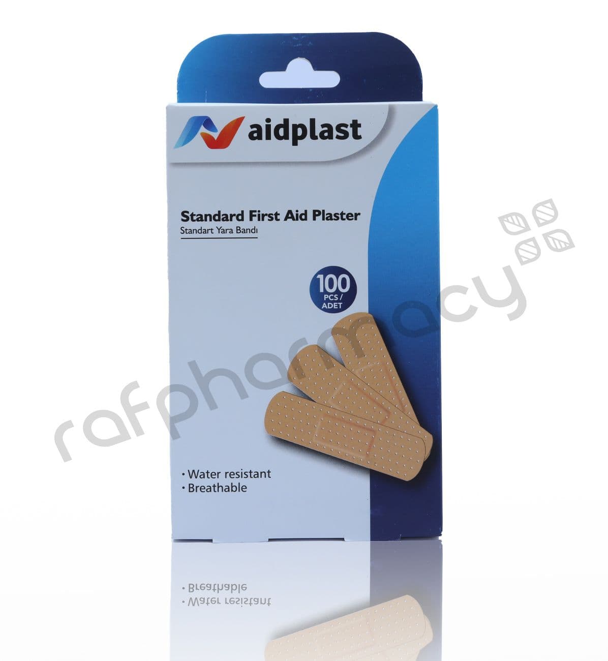 Aidplast Standard First Aid Plaster 100'S V855#21450