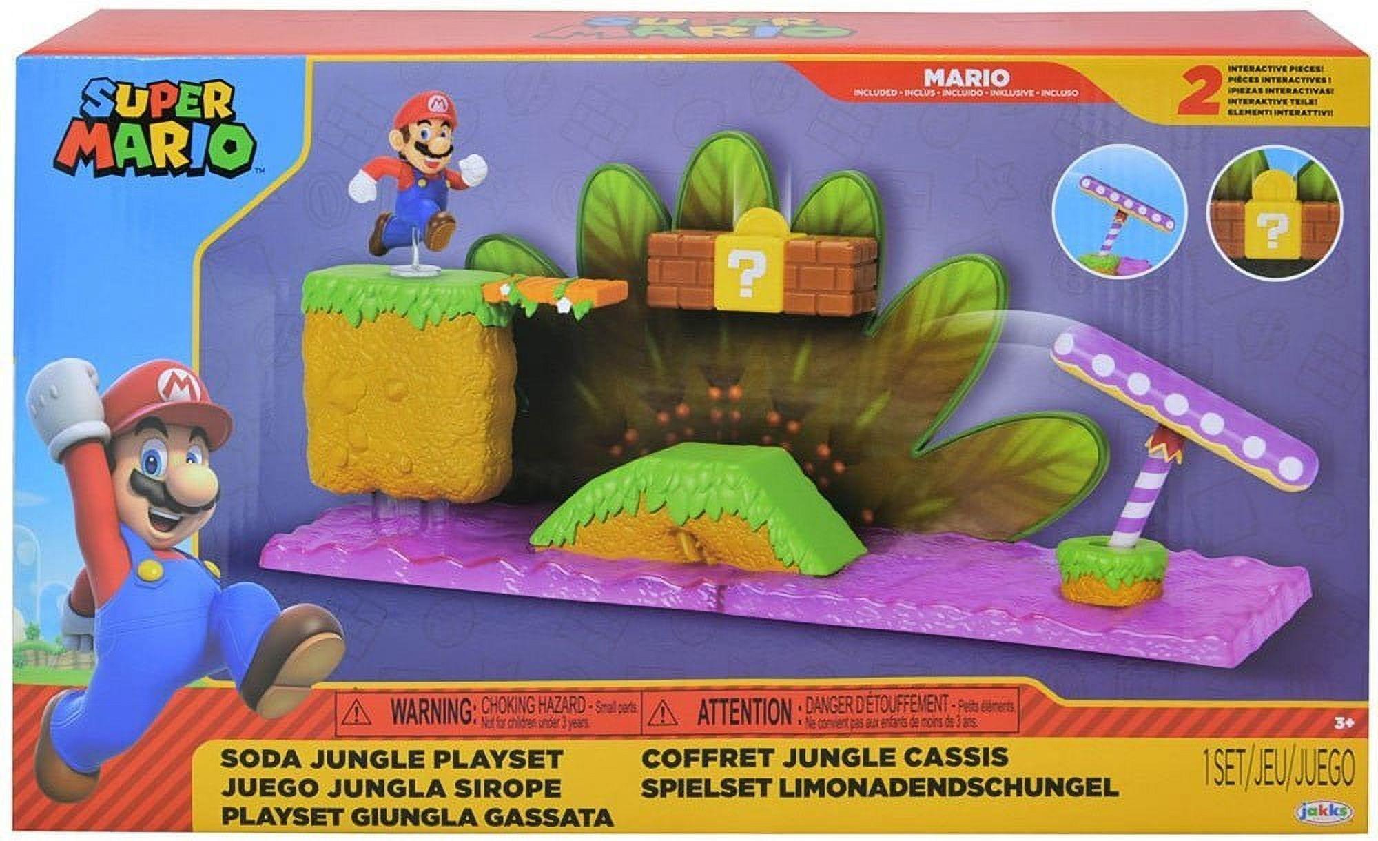 Nintendo Super Mario Soda Jungle Playset