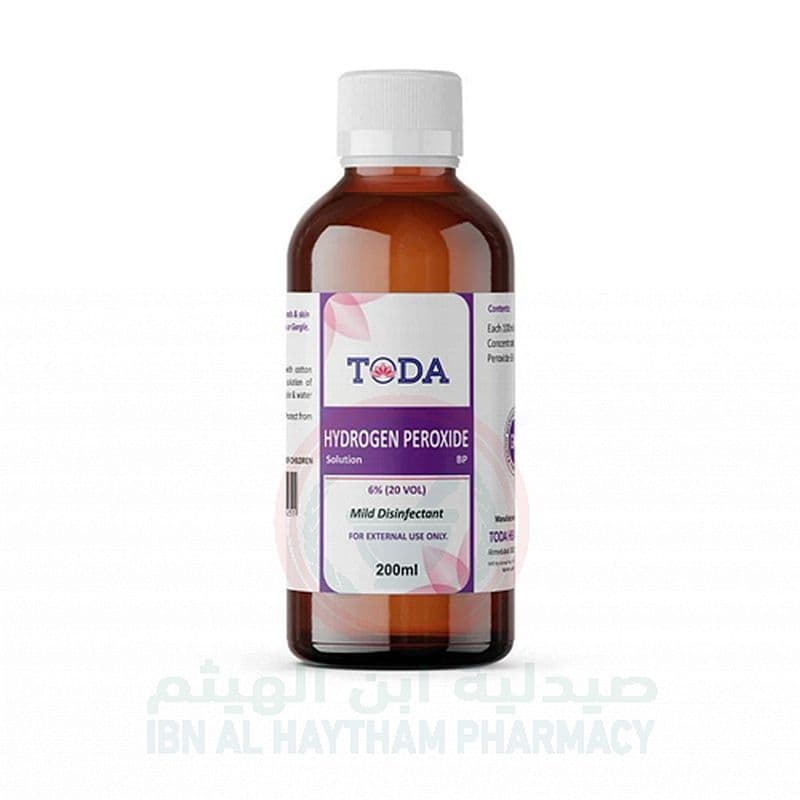 Toda Hydrogen Peroxide 6% 200Ml