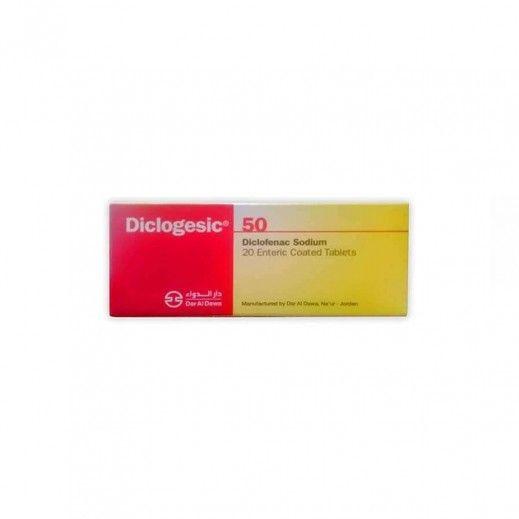 Diclogesic 50 Mg Tab 20 S