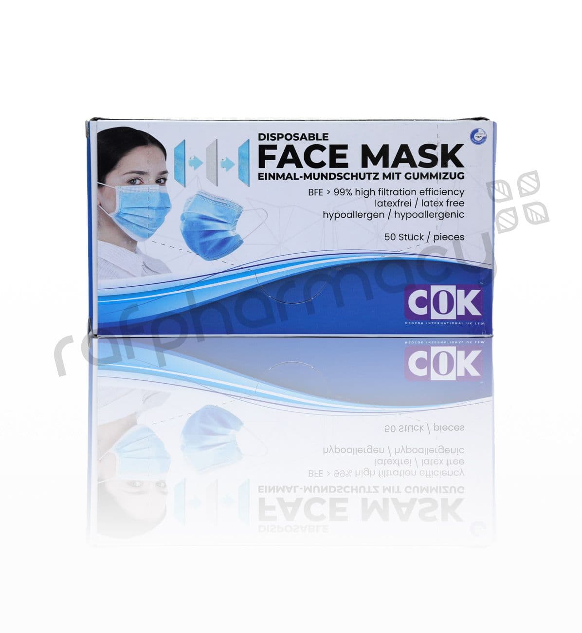 Disposable Face Mask 3Ply (50's)