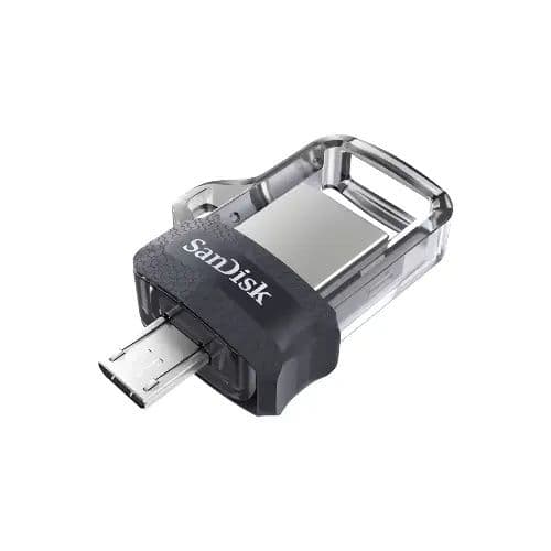 SanDisk Dual Drive Micro M3.0 Flash For Android And Smartphones - 16 Gb