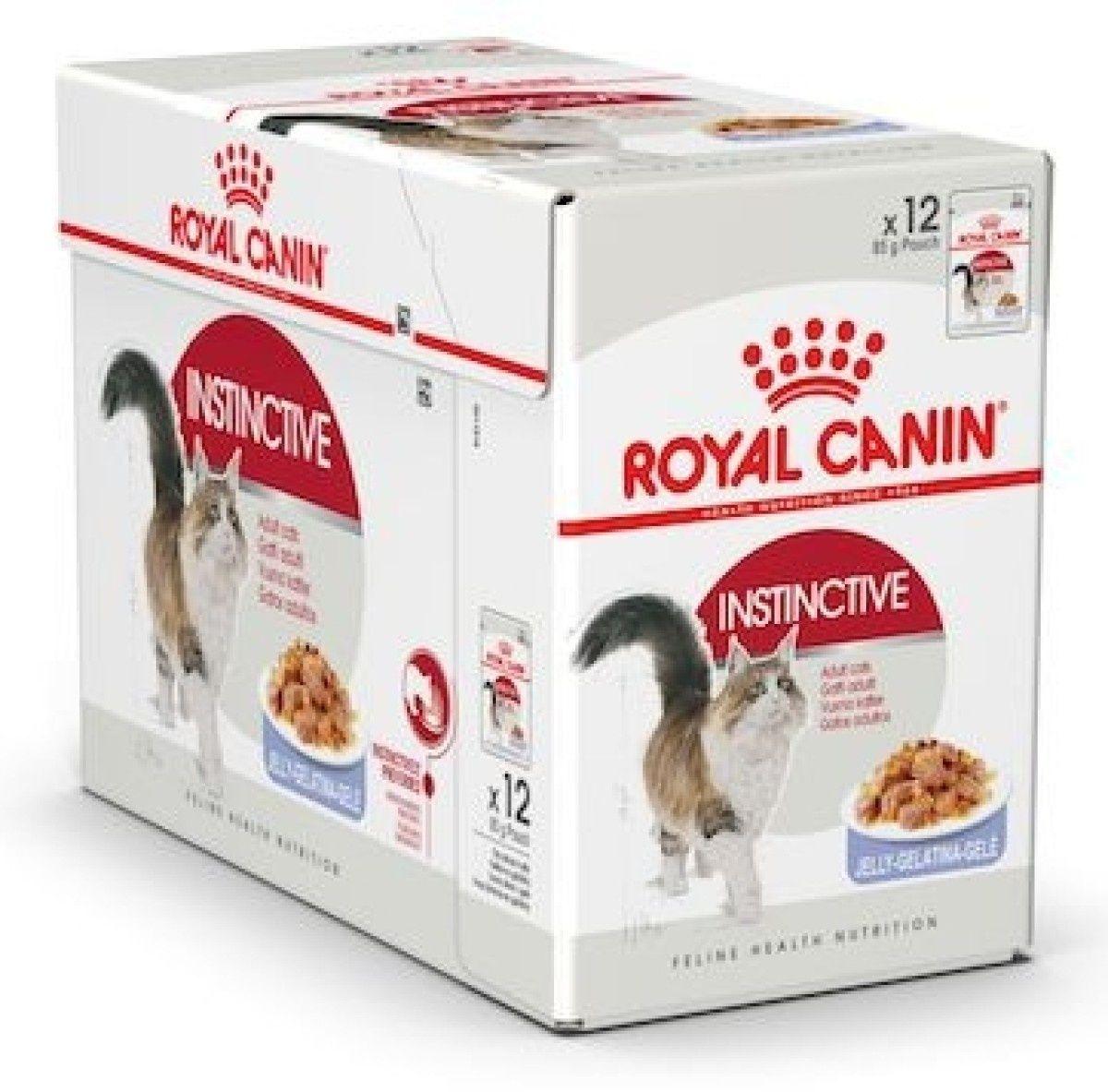 Royal Canin Instinctive Adult Cats Jelly (WET FOOD - Pouches) 12 x 85g