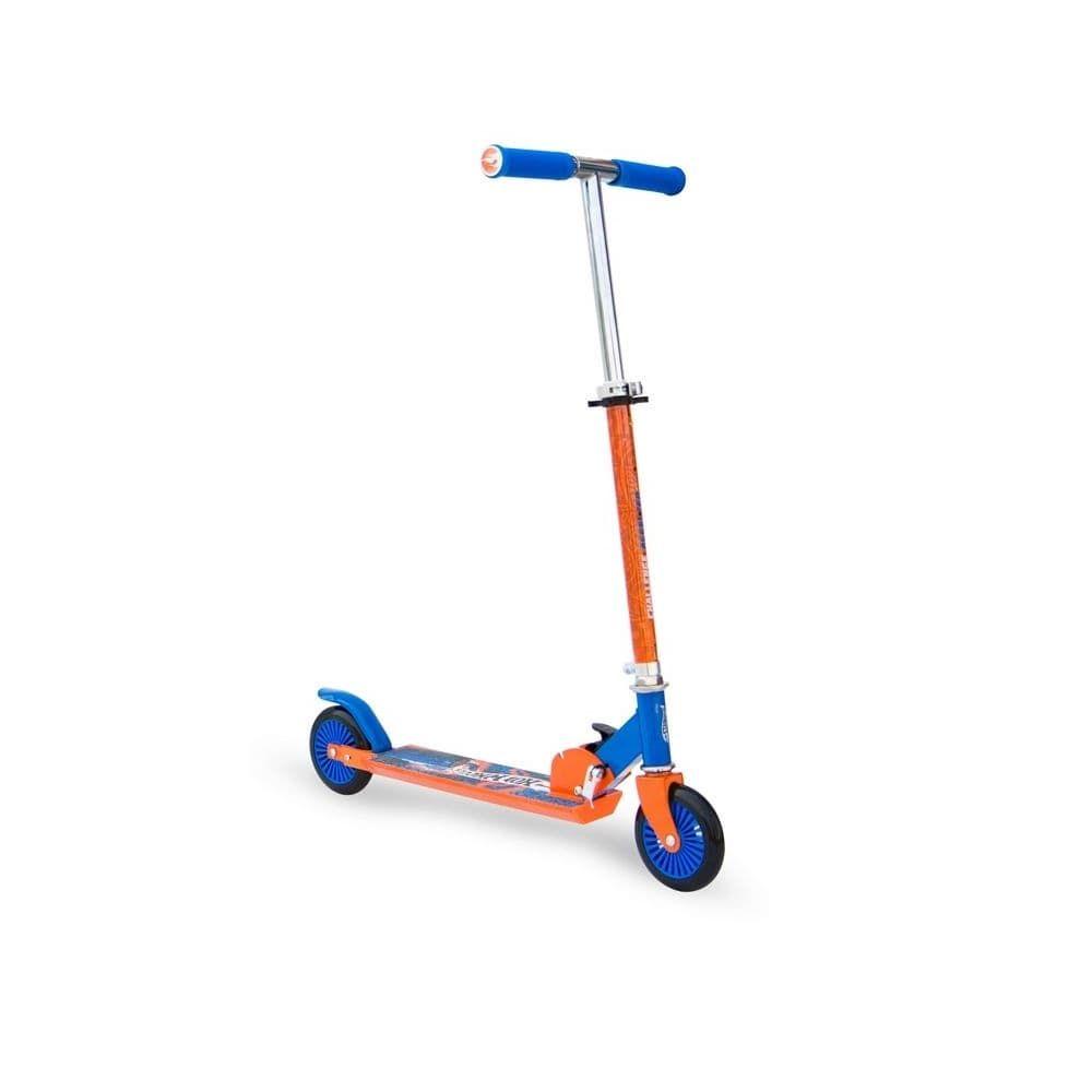 Spartan Hot Wheels 2-Wheel Scooter (Orange/Blue)