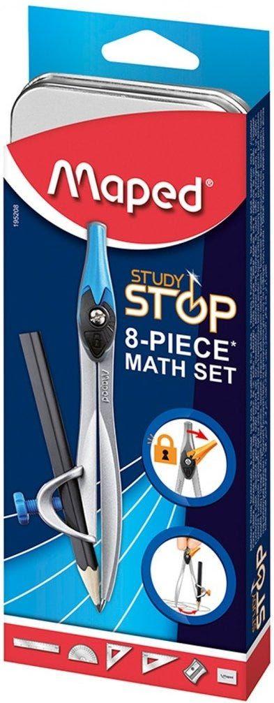 Math Set Study Stop 8Pcs