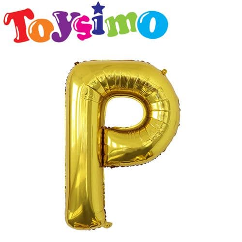 32-Inch P Letter Alphabet Balloon