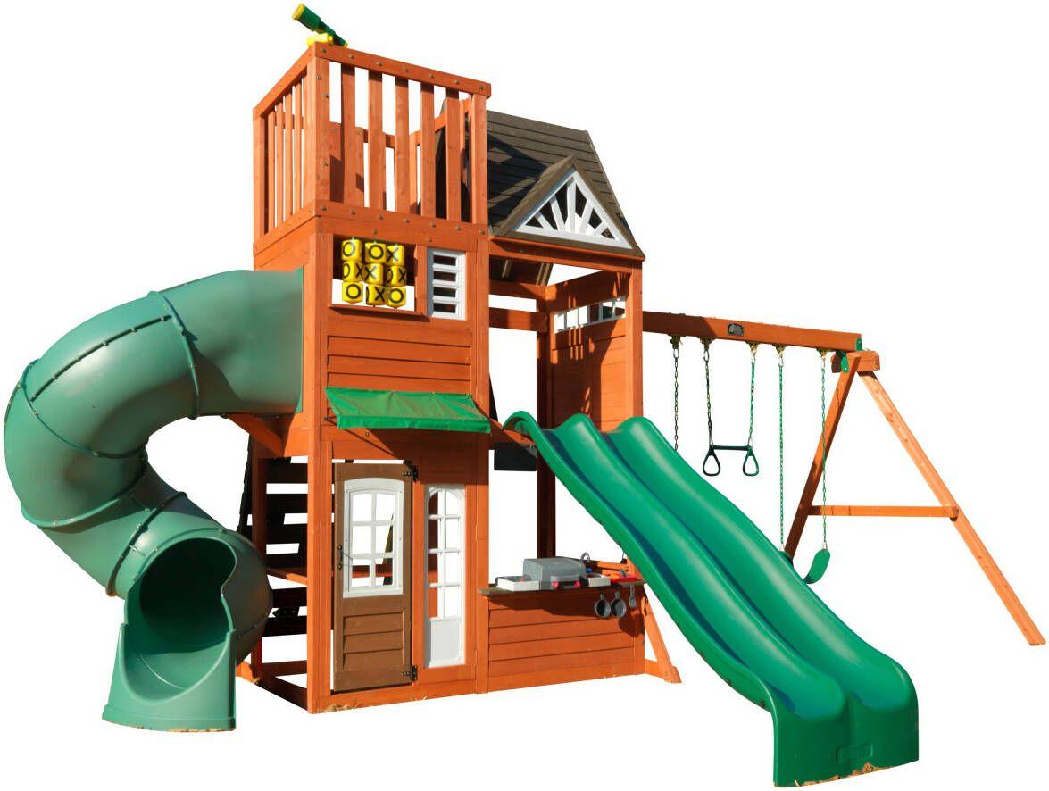 Kidkraft Hilltop Playset - 597cm x 346cm x 326cm