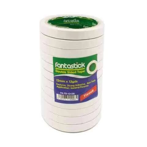 Fantastick Double Sided Tape Pk 12