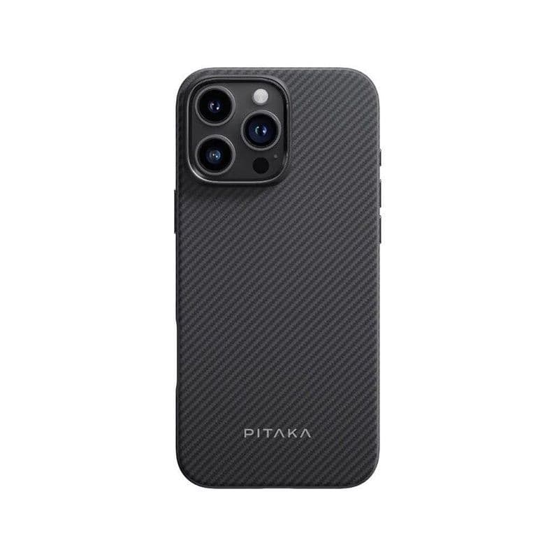 Pitaka Magez Case Pro 4 Full Protection Case For Iphone 16 Pro "(Black/Grey Twill)600D