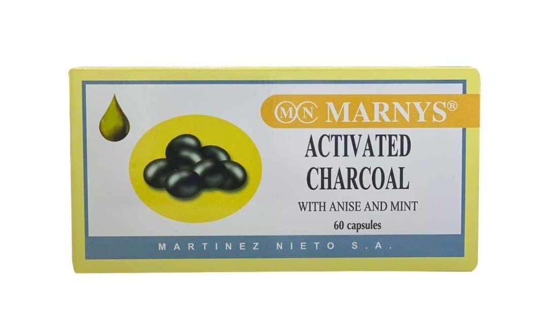 Marnys Activated Charcoal Cap 60 S