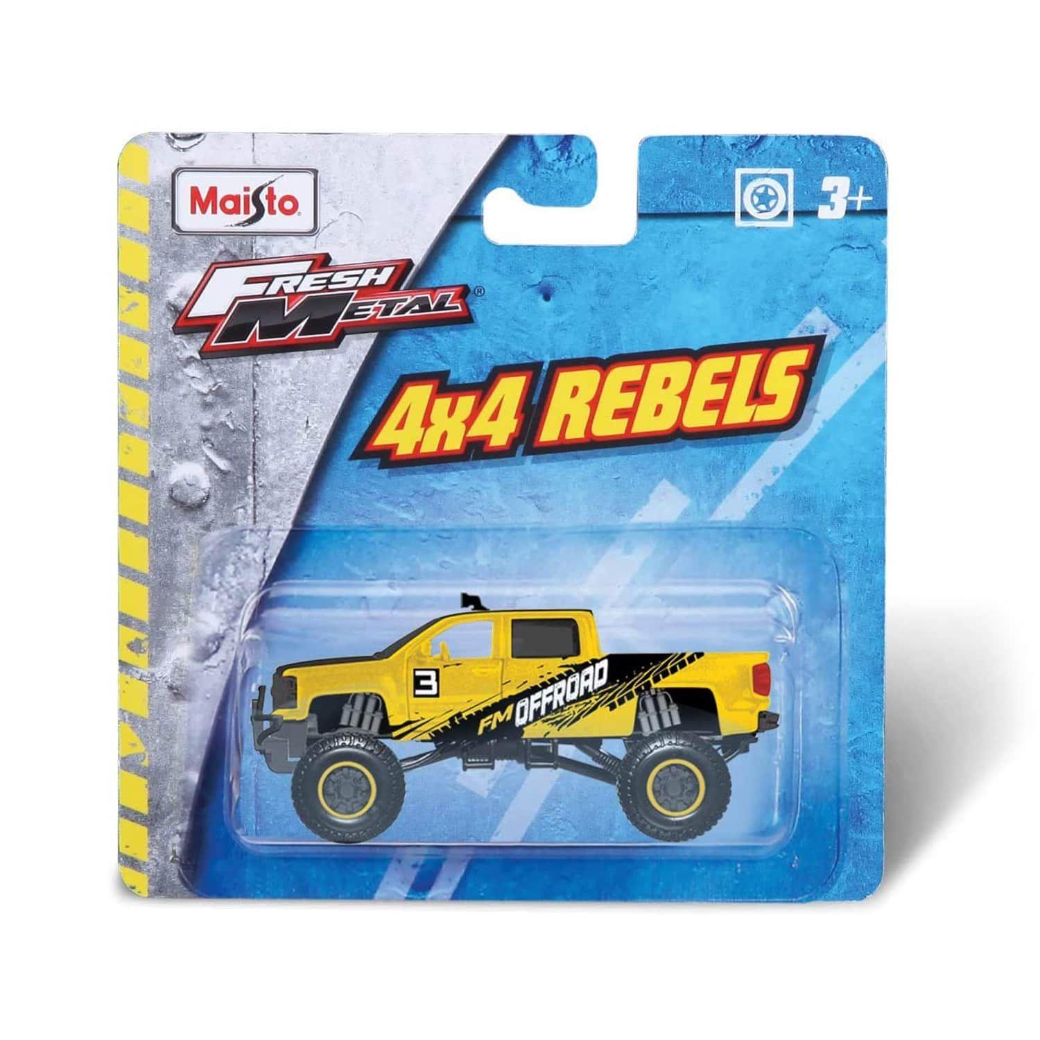 Maisto Fresh Metal 4X4 Rebels Vehicle (Styles May Vary)