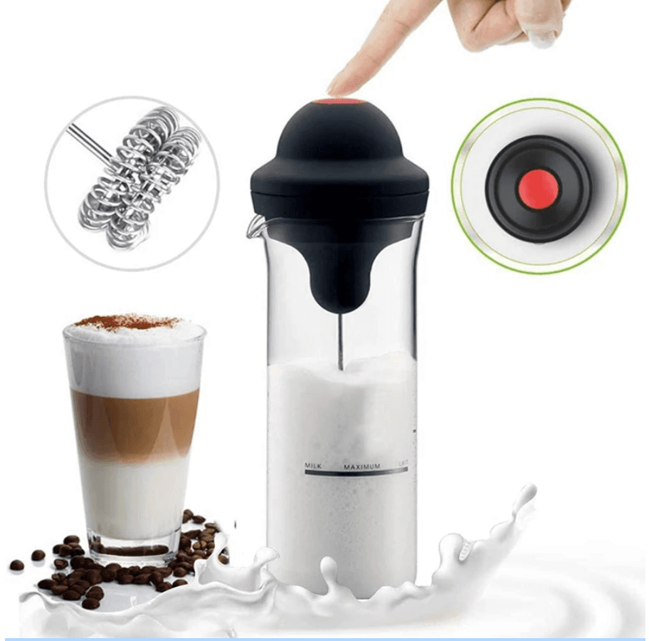 Milk Frother Electric Foamer Coffee Foam Maker