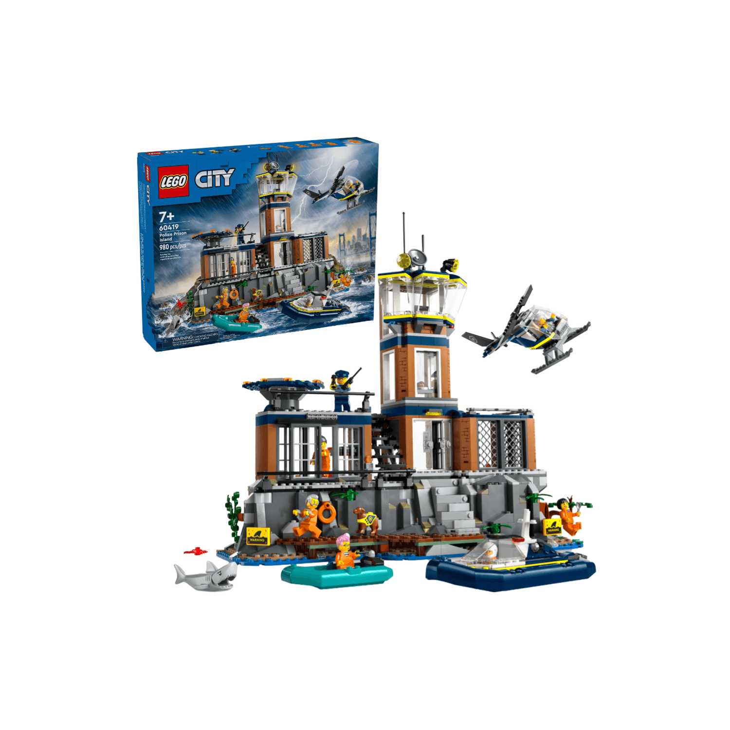 Lego City 60419 Police Prison Island