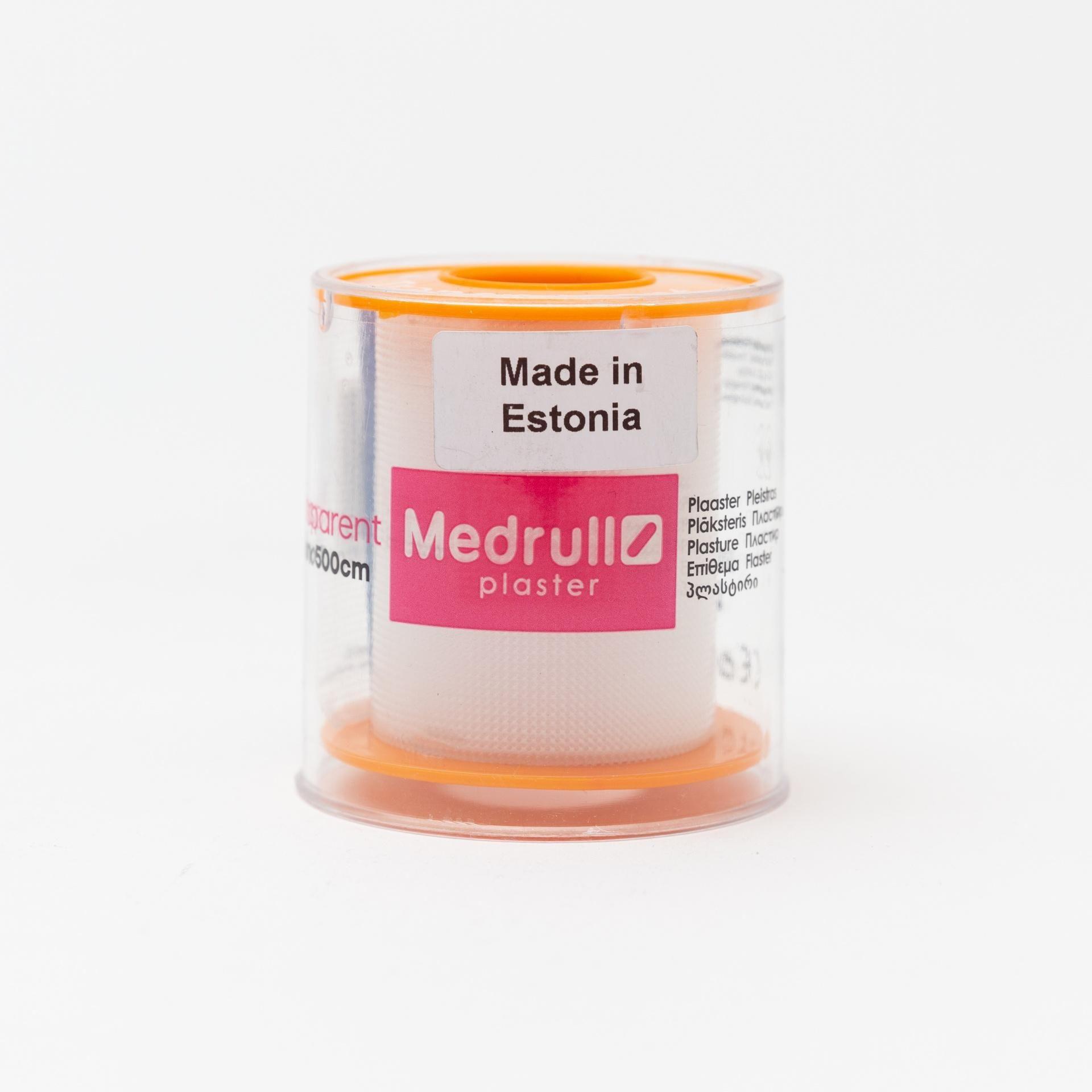 Medrull Plaster In Roll Transparant