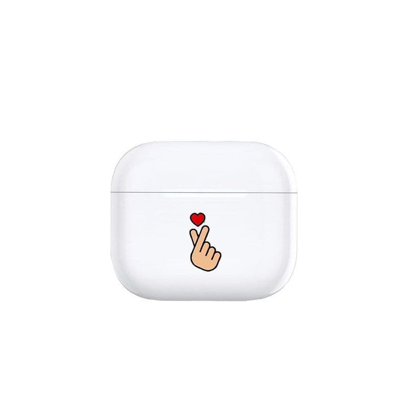 Hyphen Artpods Case Skin Set With Applicator - Airpods (3Rd Gen) - Heart