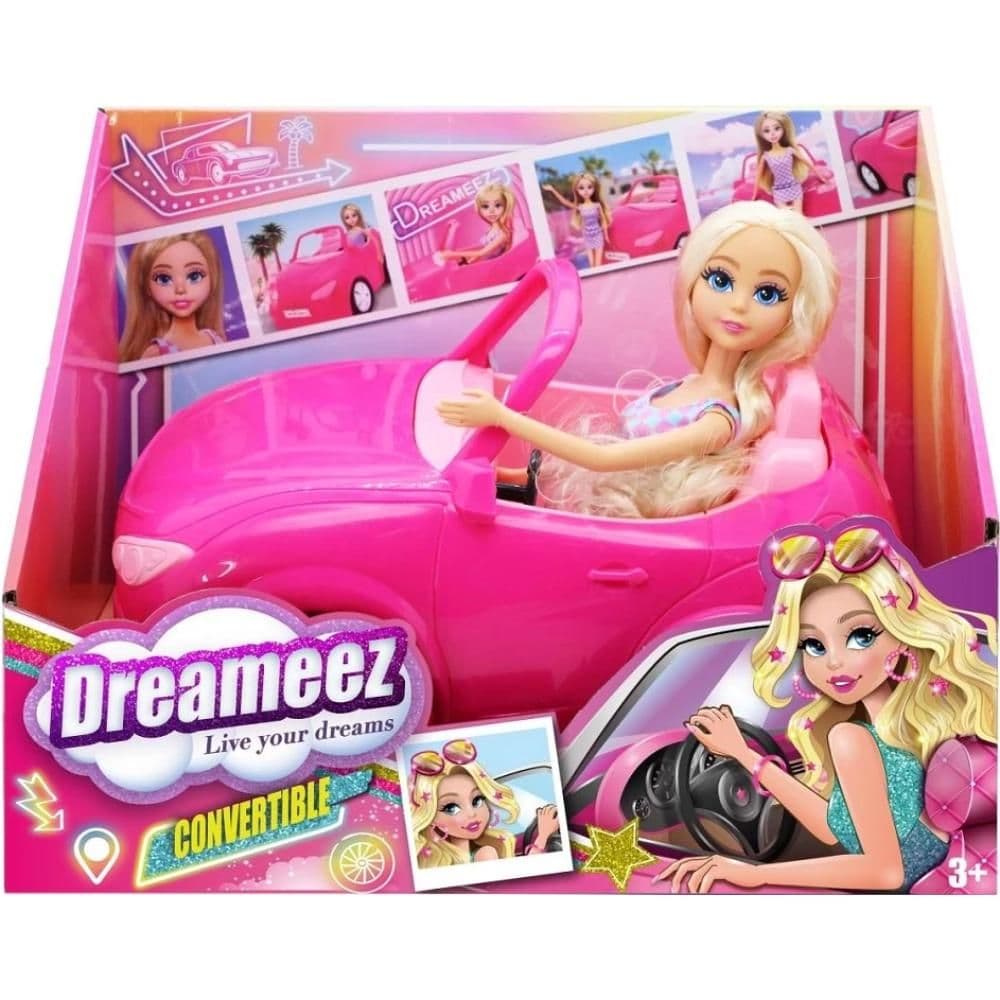 Dreameez - Fashion Dolls & Convertible Car