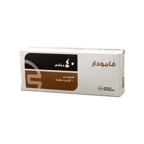 Famodar 40Mg Tab 10'S