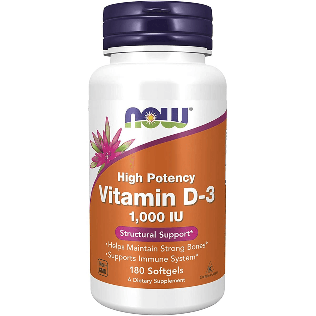 NOW VIT D-3 1000 IU 180CAPS  