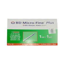 Bd Micro Fine 1 Ml 10X10