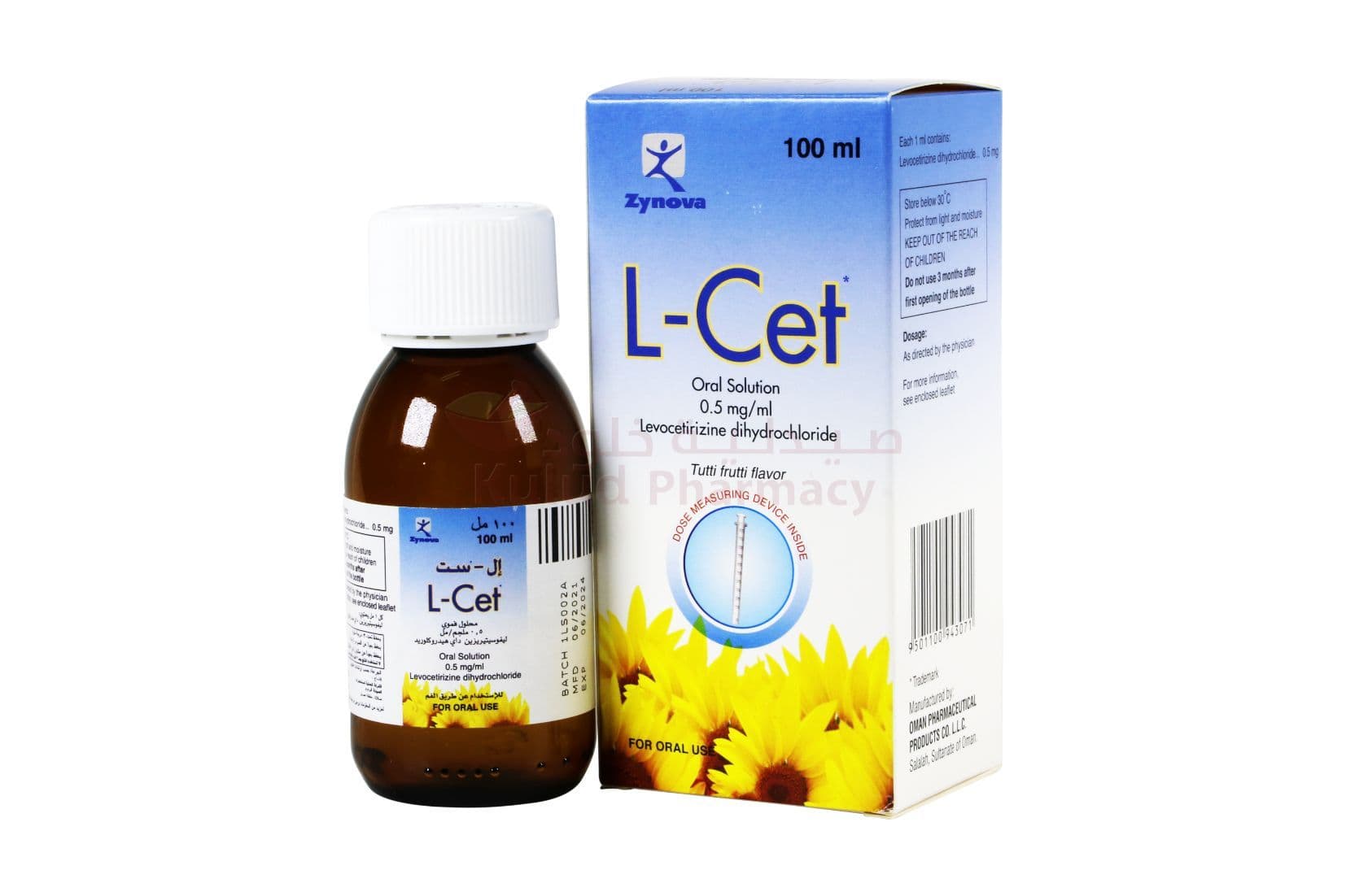 L Cet Solution  100 ML