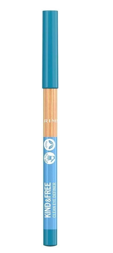 Rimmel London Kind & Free Clean Eyeliner Pencil 006 Anime Blue 1.1 Gm