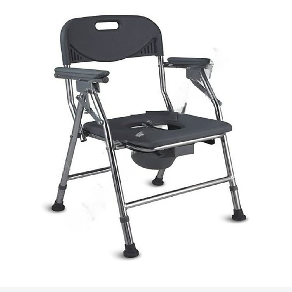 Ca6996L-Aluminium Commode Chair-Pe Seat