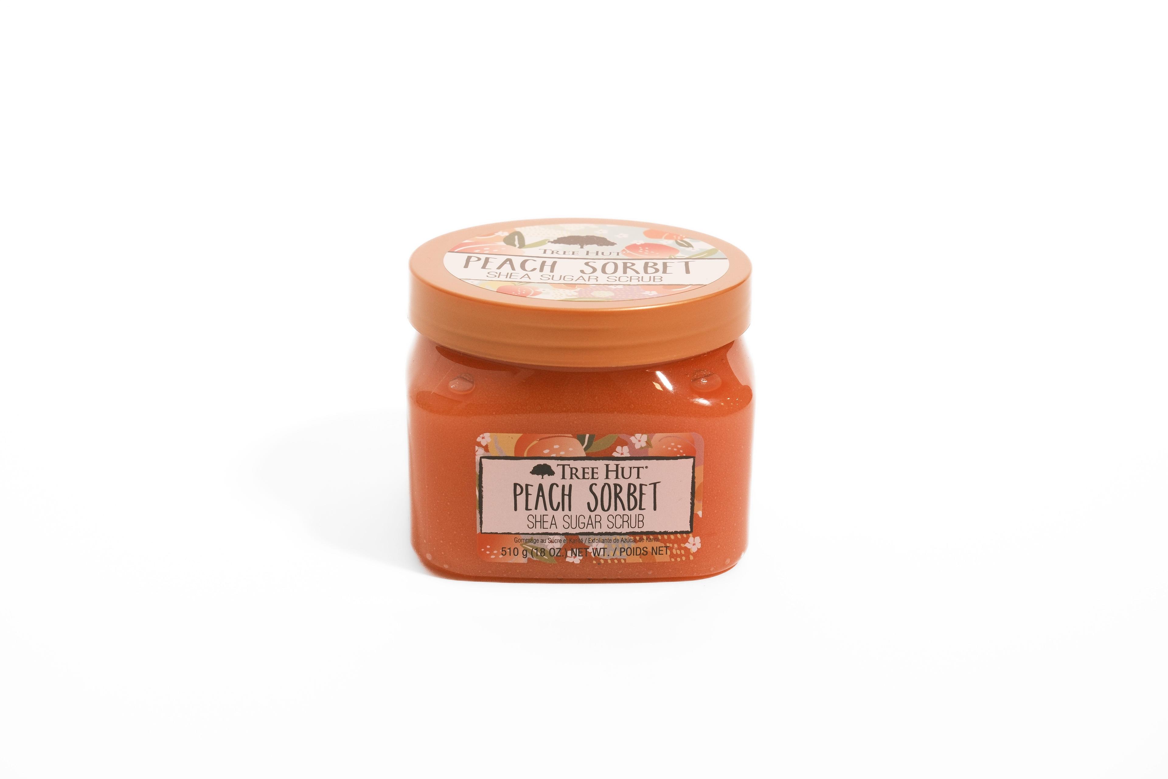 Shea Sugar Scrub Peach Sorbet 510G 002984