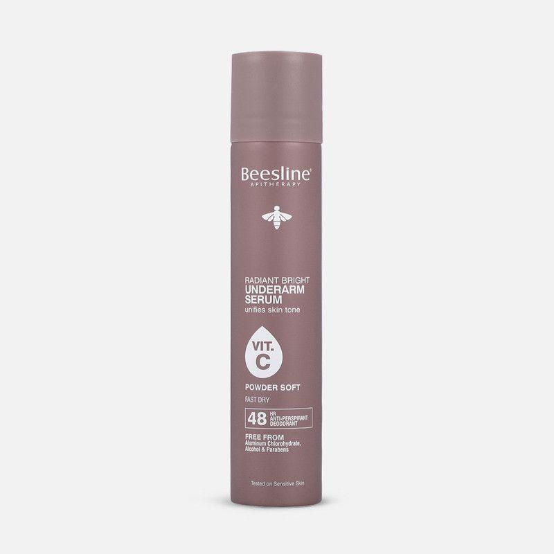 Beesline Deodoran Radiant Bright Underarm Powder Soft Spray 150 Ml