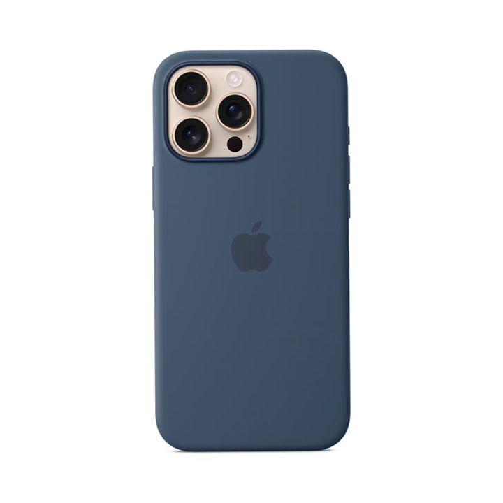 Apple Myyu3Zm/A Iphone 16 Pro Max Silicone Case With Magsafe Denim-Zml