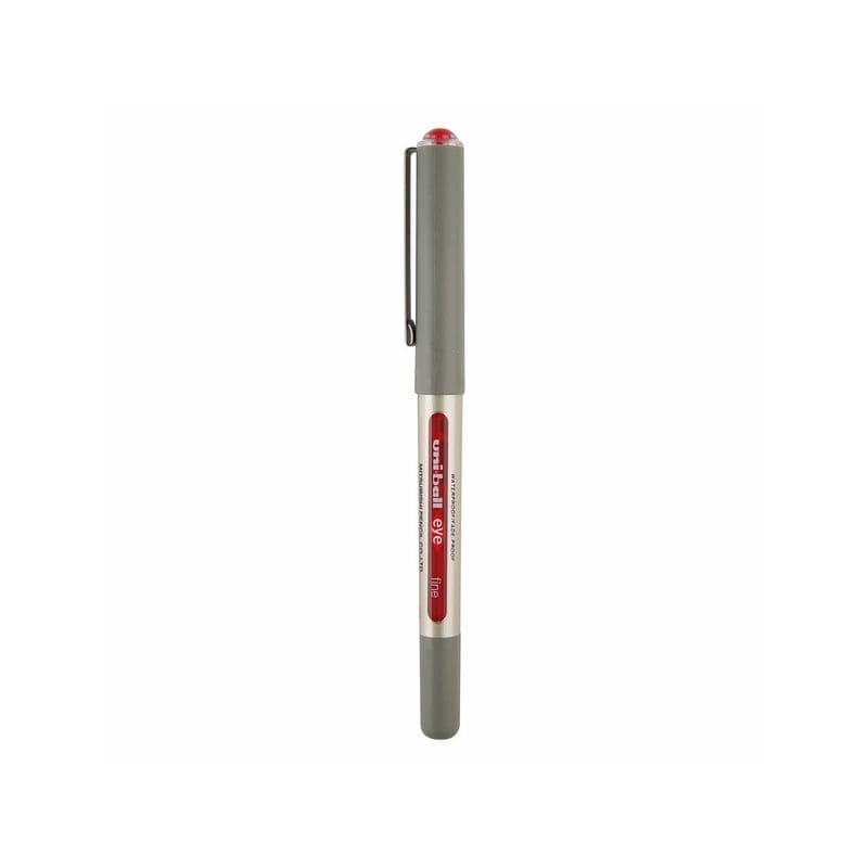 قلم حبر أحمر Uni-Ball Eye Fine Roller