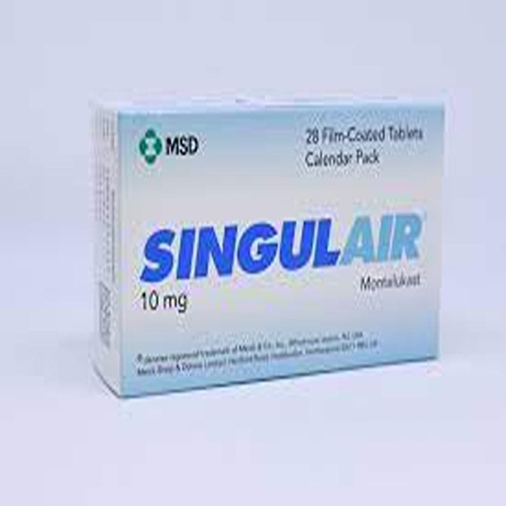 Singulair 10 Mg 28 Tablets